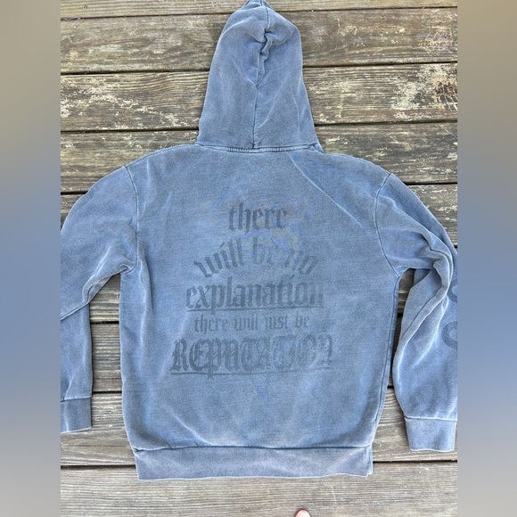 Taylor Swift There Will Be No Explanation Reputation Oversized Hoodie XS/S - Picture 5 of 6